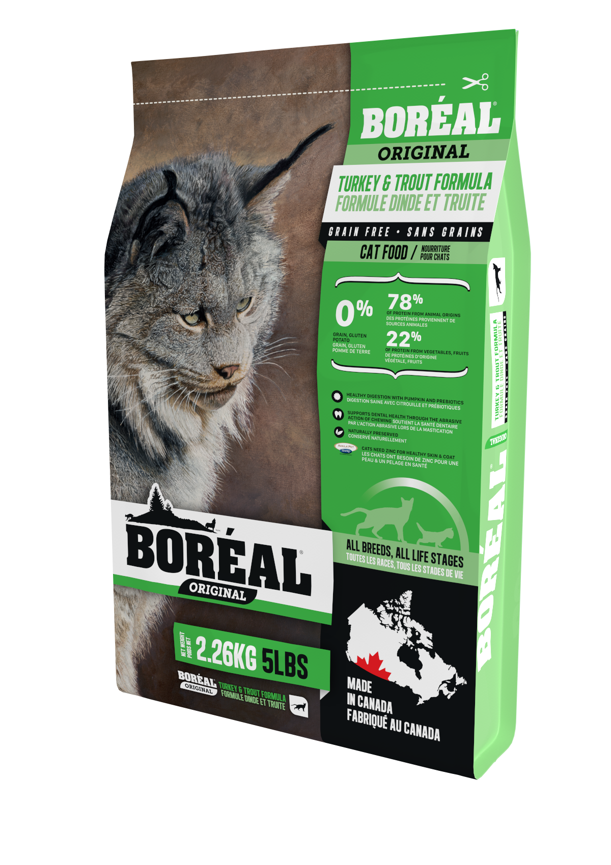 Boréal - Original Dinde & Truite Chat