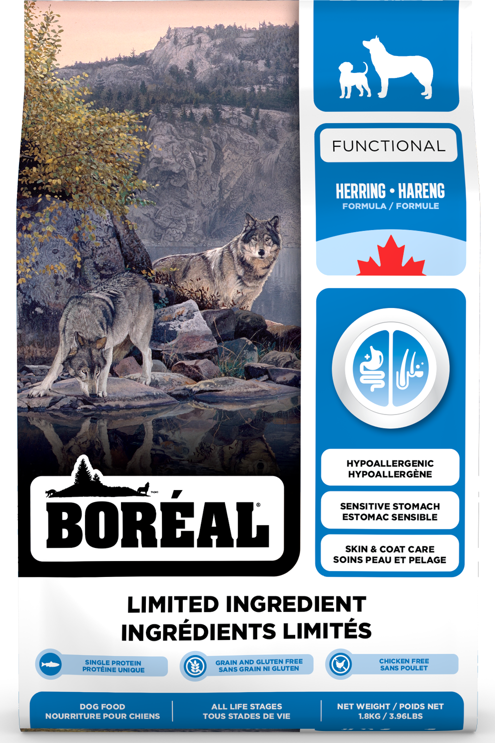 Boréal - Functionnal Ingrédients Limités Hareng Chien