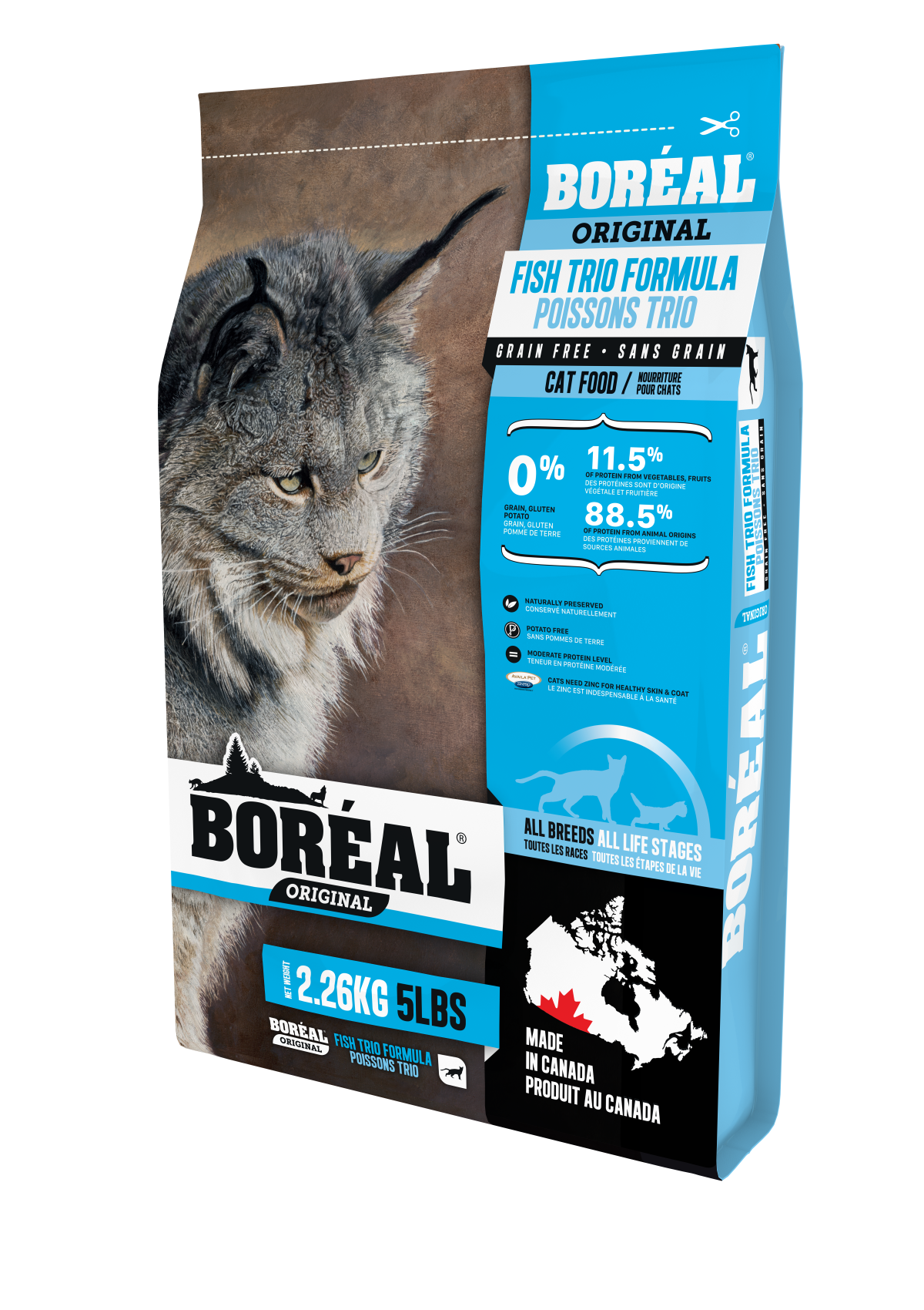 Boréal - Original Trio De Poisson Chat
