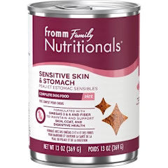Fromm - Nutritionals - Conserve - Pâté - Peau Estomac Sensible- Chien - 13oz