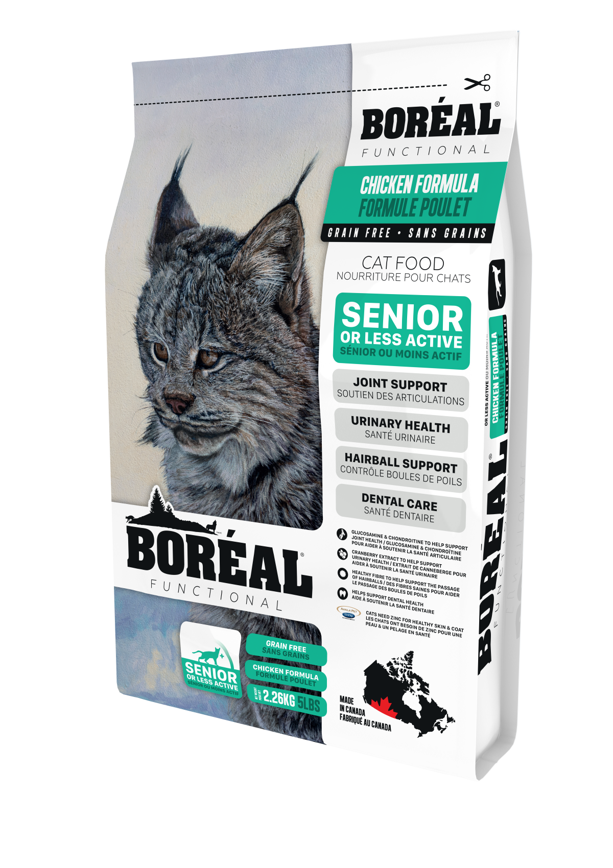 Boréal - Functional Chat Sénior Poulet