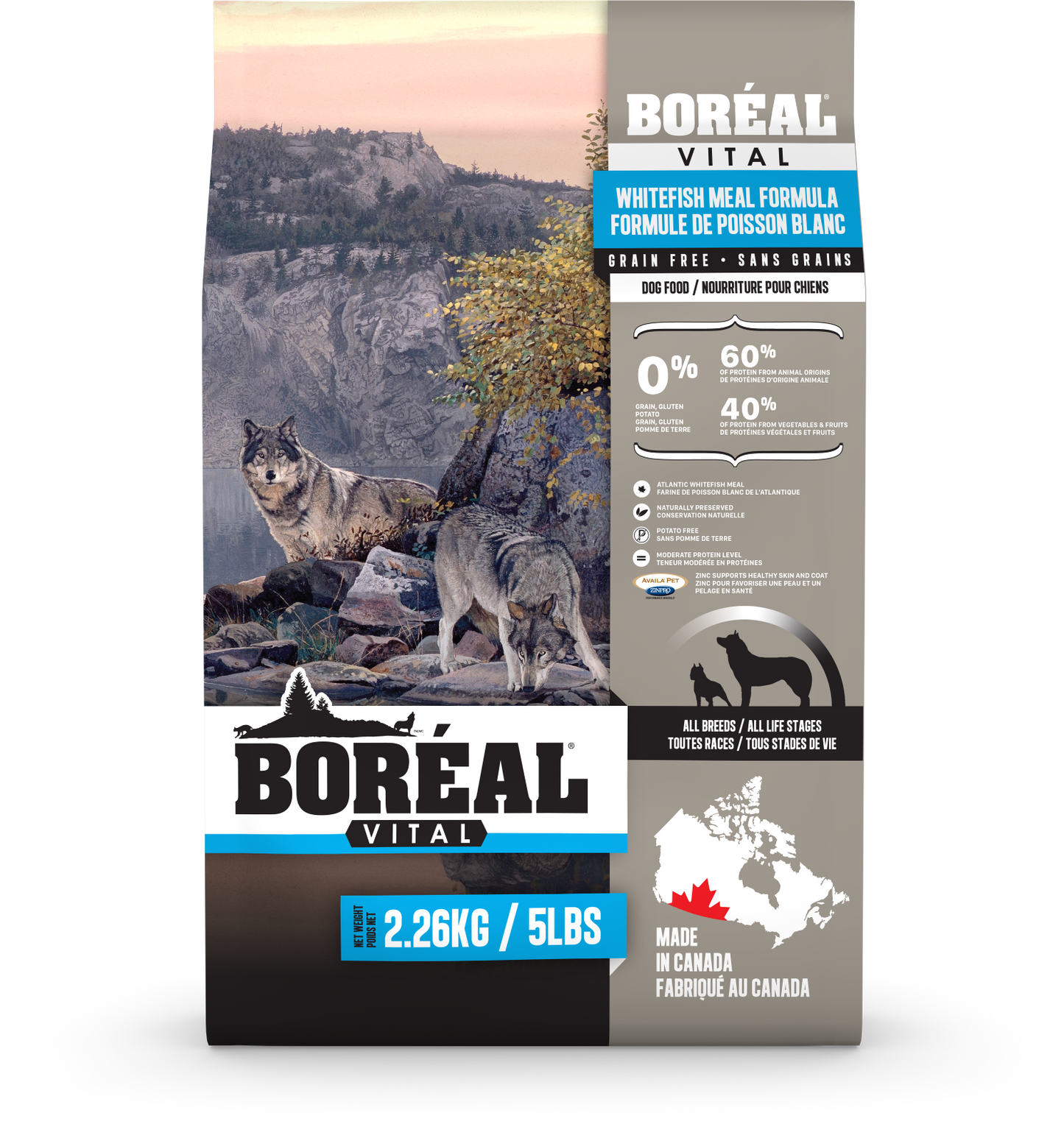 Boréal - Vital Sans Grain - Poisson Blanc