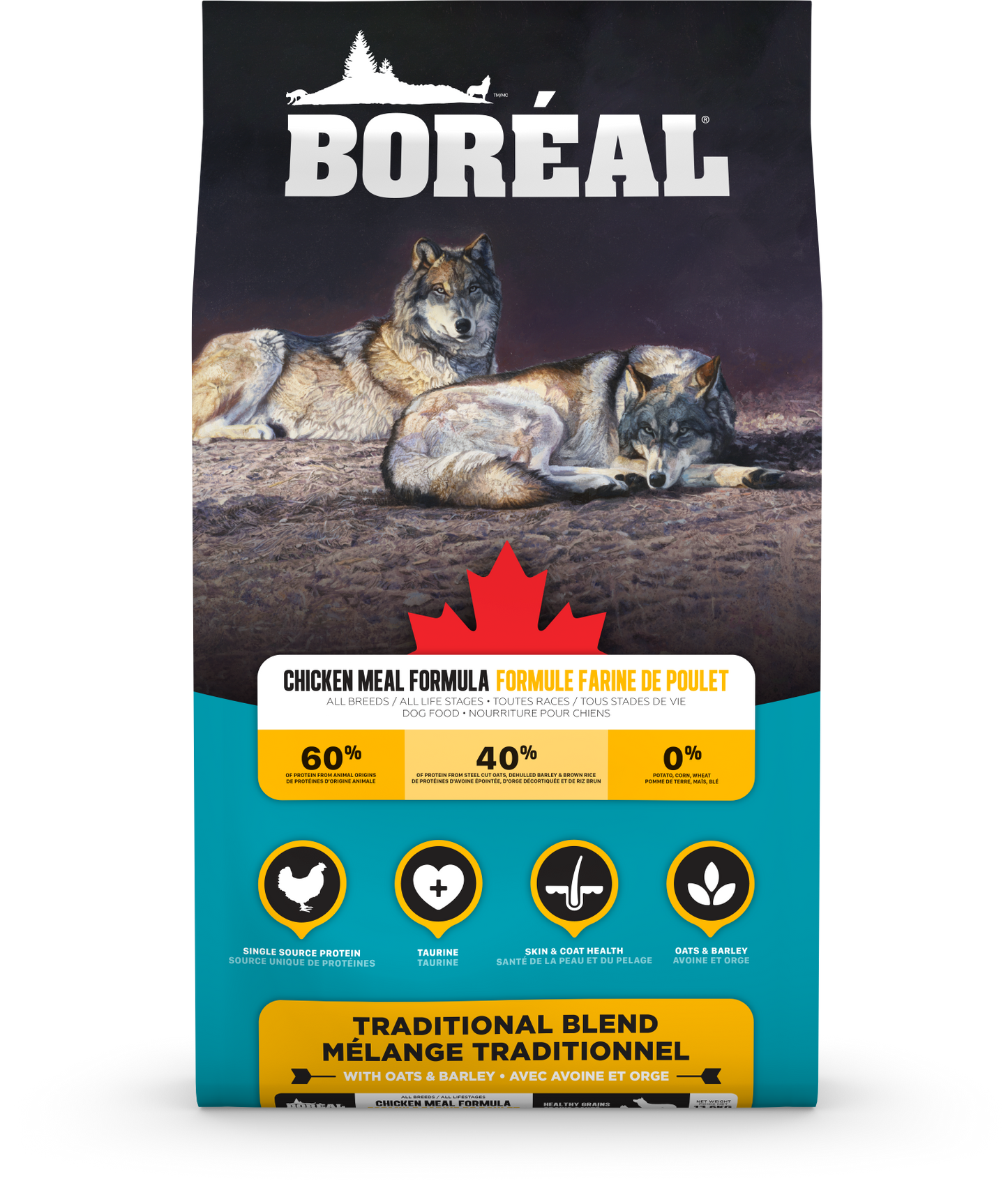 Boréal - Traditionnel Grains Santé Poulet
