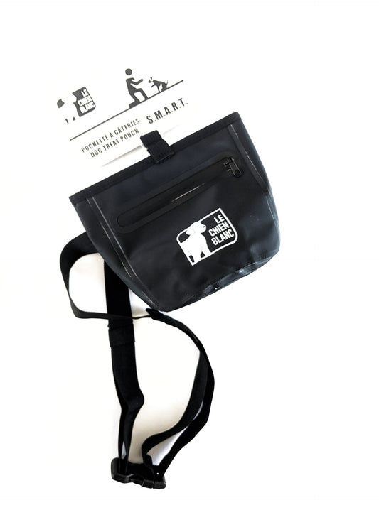 Le Chien Blanc - Pochette à gâteries hydrofuge -  S.M.A.R.T.