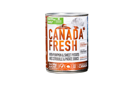 Petkind - Canada Fresh - Conserve Citrouille & Patates Sucrées - 13oz