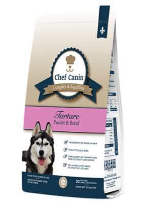 Chef Canin - Tartare de Poulet et Boeuf - 10lb