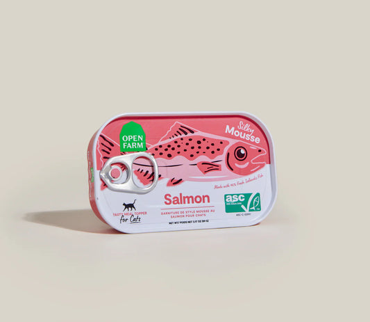 Open Farm - Garniture Au Saumon Chat - 3oz