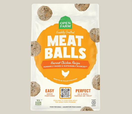 Open Farm - Boulettes De Viande Poulet - 14oz
