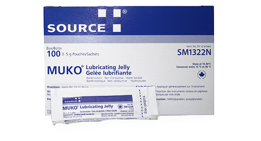 Lubrifiant hydrosoluble Muko en sachet 3.5g (sans carbomère)