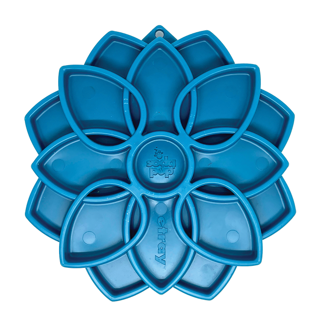 Bol Ralentisseur mandala bleu - SodaPup