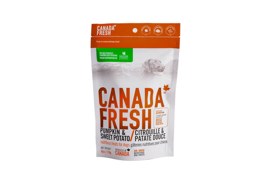 Petkind - Gâteries Canada Fresh Citrouille & Patates douces - 170g