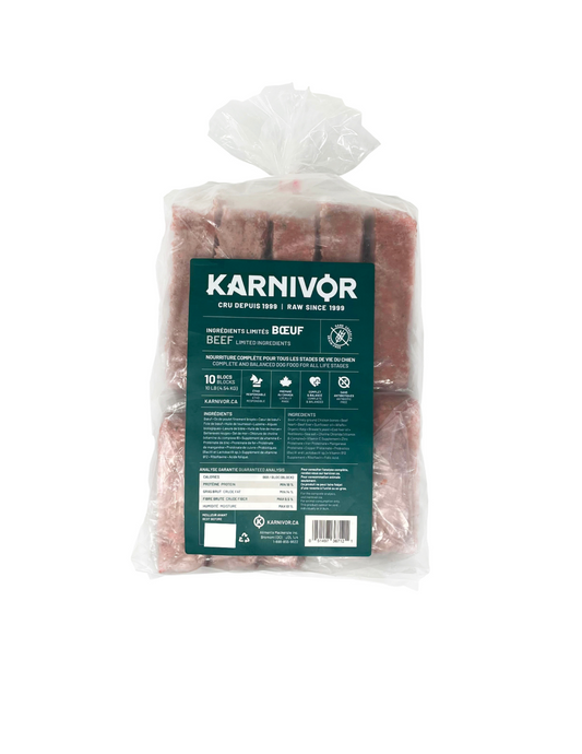 Karnivor - Ingrédients Limités Boeuf - 10lb