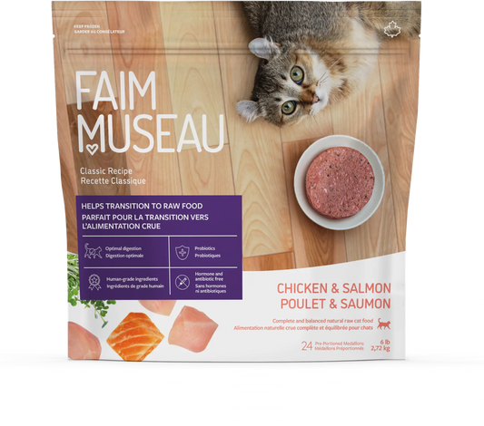 Faim Museau - Poulet et Saumon Chat - 6lb