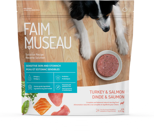 Faim Museau - Dinde et Saumon - 6lb