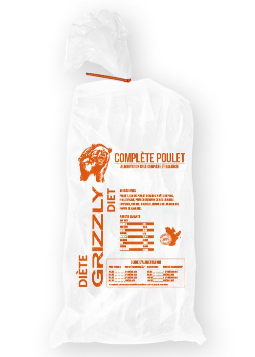 Grizzly - Poulet Original - 25lb
