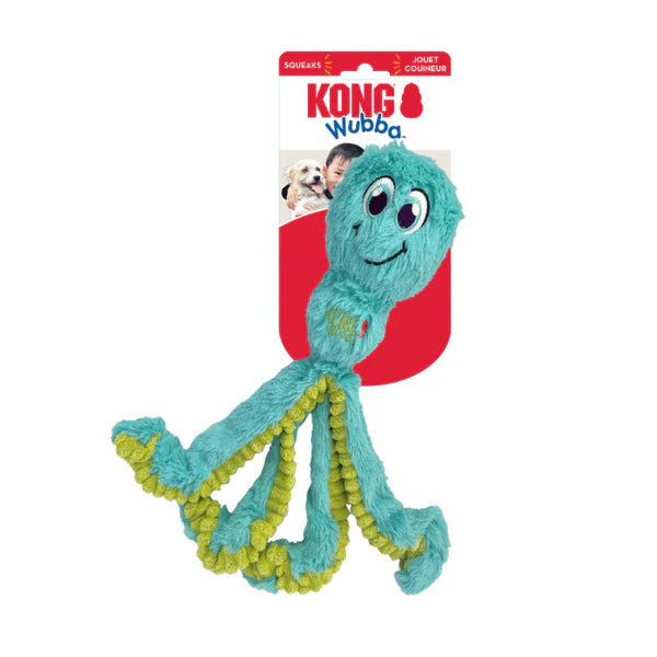 Kong - Wubba Pieuvre - Couleur Aléatoire - Large