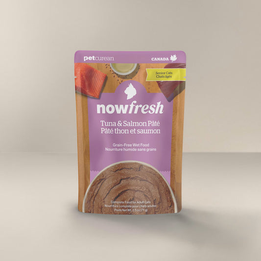 NowFresh - Pâté thon et saumon - Chat sénior