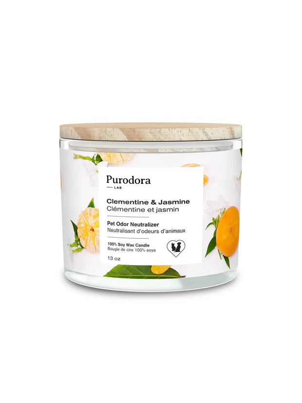 Purodora - Bougie de Soya - 13oz