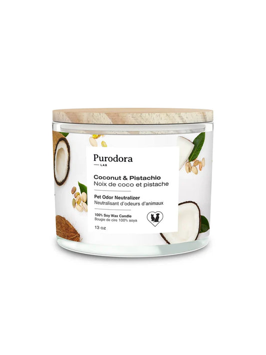 Purodora - Bougie de Soya - 13oz