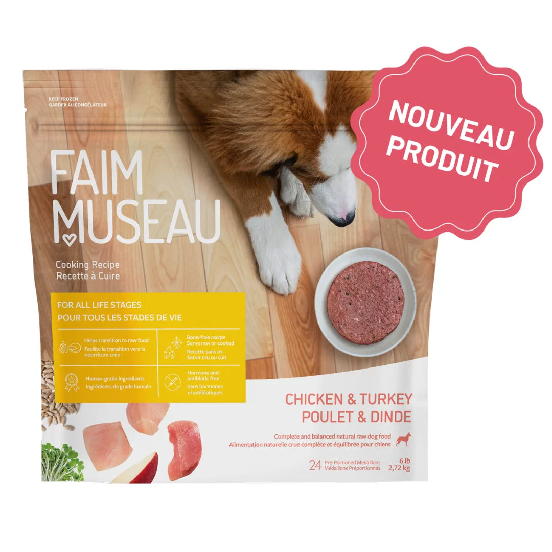 Faim Museau - Poulet Dinde à Cuire- 6lb