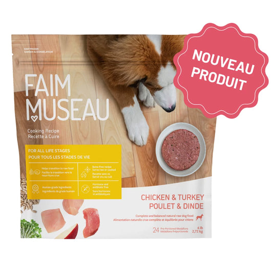 Faim Museau - Poulet Dinde à Cuire- 6lb