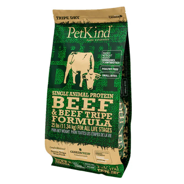 Petkind - Boeuf & Tripe - Simple protéine 6lbs
