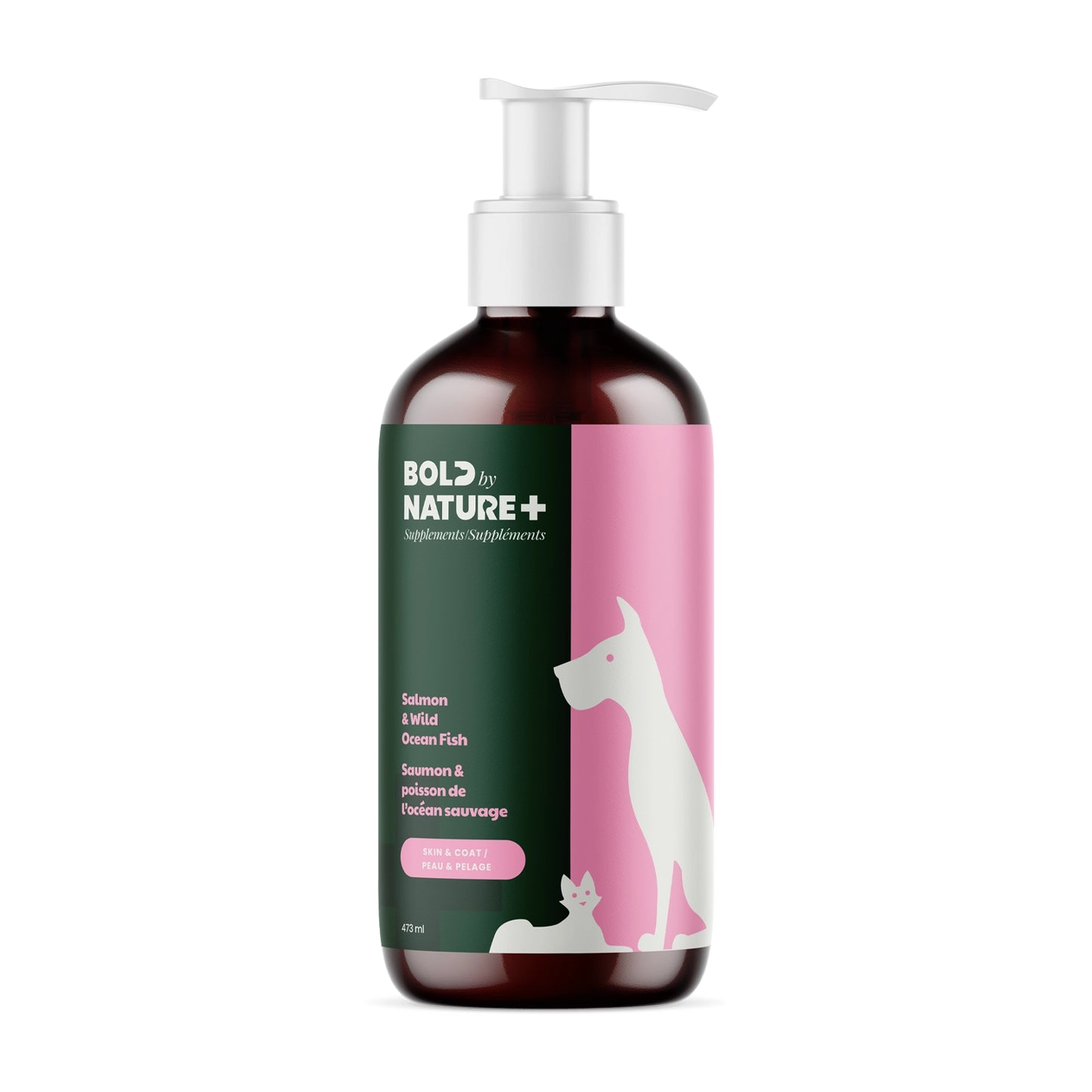 Bold by Nature - Huile de Saumon et de Poissons Océaniques - 473mL