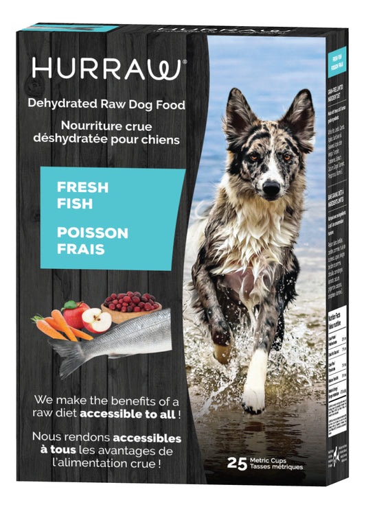 Hurraw - Poisson frais - 25 tasses