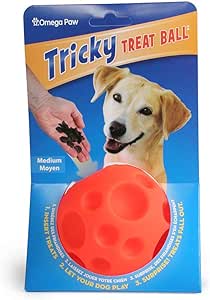 Omega Paw - Tricky Treat - Balle Distributrice de Friandises