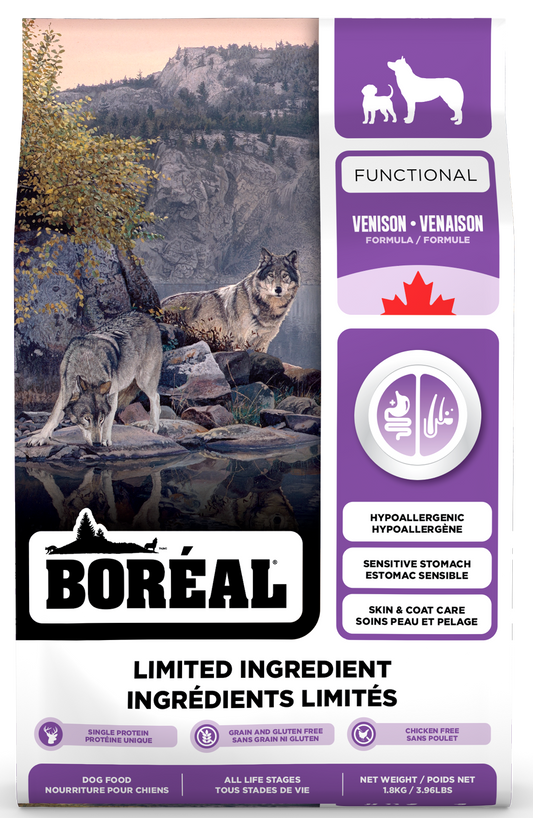 Boréal - Functional Ingrédients Limités Venaison Chien