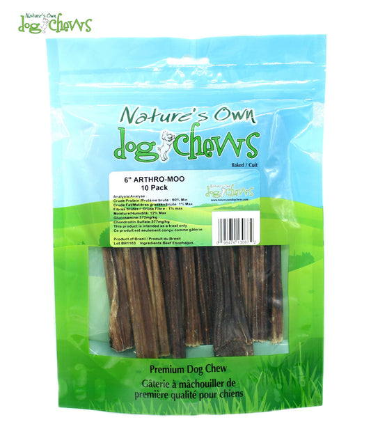 Nature’s Own Dog Chew - Sac Arthro-Moo - 10 unités