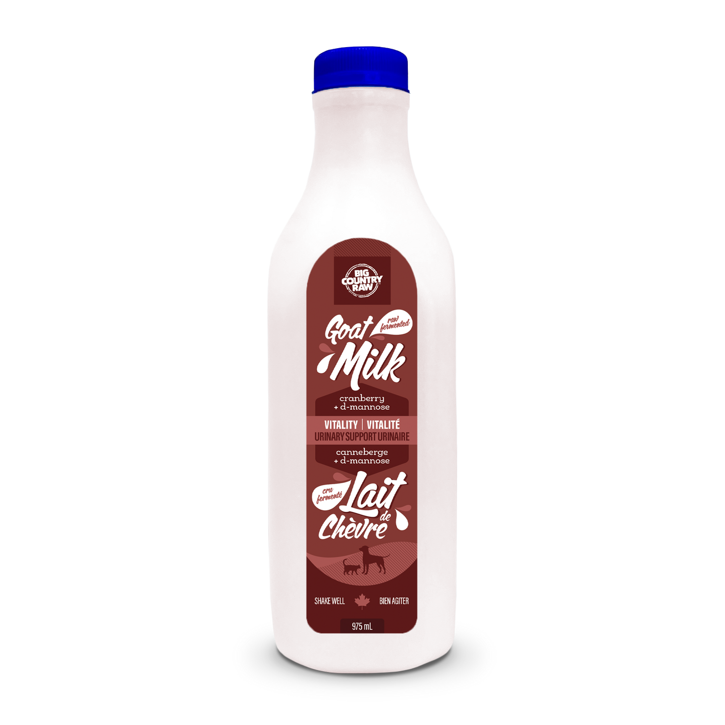 Big Country Raw - Lait de Chèvre Cru - 975mL