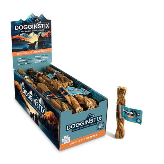 Dogginstix - Tripes de boeuf tressés 6"
