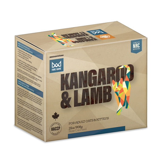 Big Country Raw - Fare Game Kangourou et Agneau - 2lb