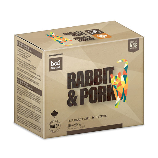 Big Country Raw - Fare Game Lapin et Porc - 2lb