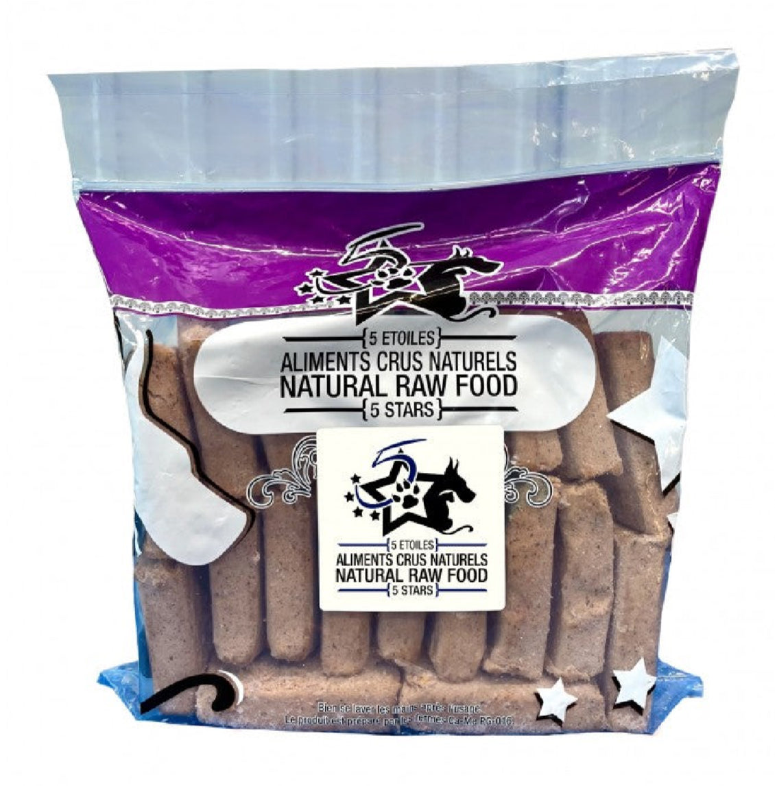 5 Étoiles - Pur Porc - 10lbs