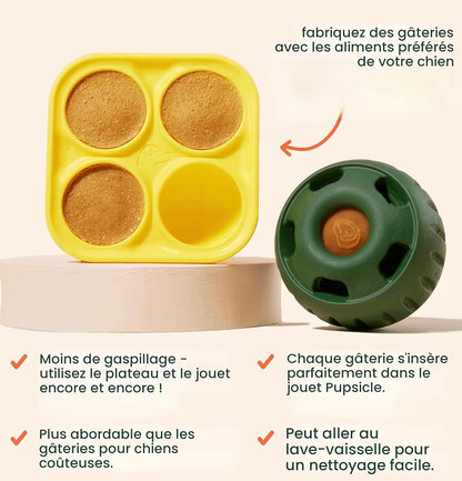 Woof Pet - Moule Pupsicle - Jaune