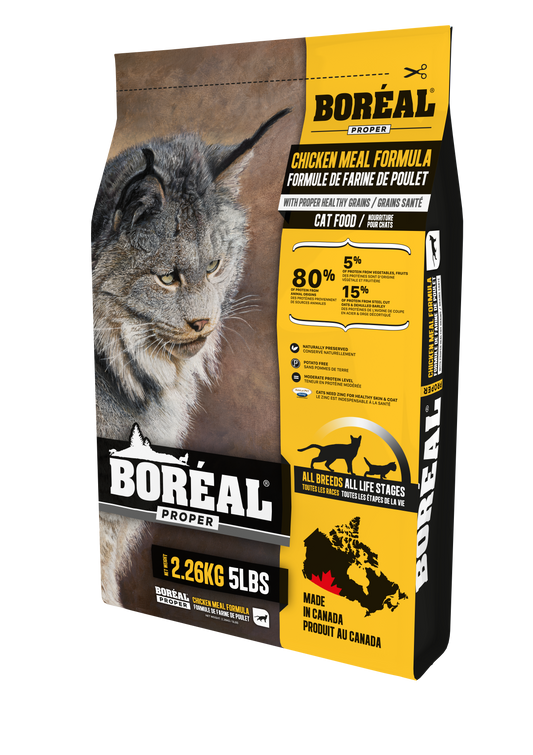 Boréal - Proper - Farine De Poulet Grains Santé Chat