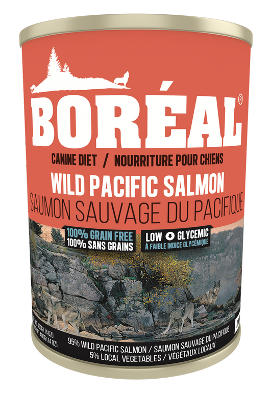 Boréal - Conserve Au Saumon Sauvage Sans Grain Chien (690g)