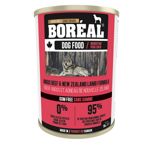 Boréal - Conserve Chien Boeuf Angus & Agneau (369g)