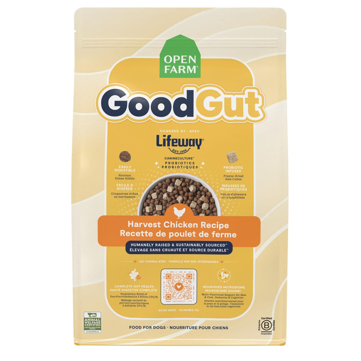OpenFarm - GoodGut Recette Poulet De Ferme 3,5lb - Chien