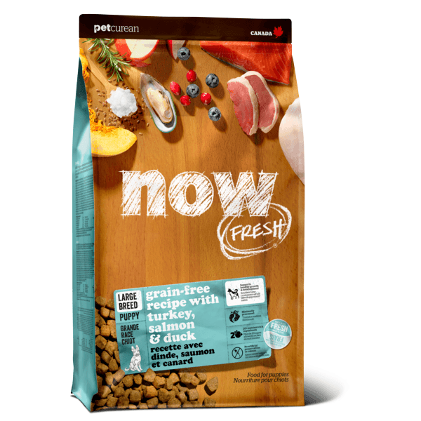 Petcurean - Now Fresh - Sans Grain Pour Chiot De Grande Race - 25 lbs