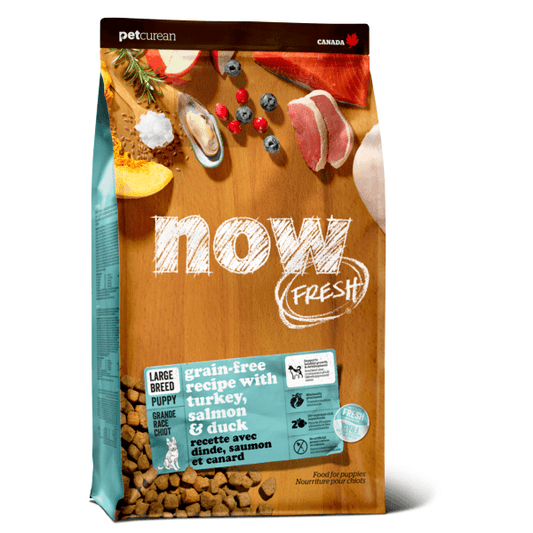 Petcurean - Now Fresh - Sans Grain Pour Chiot De Grande Race - 25 lbs