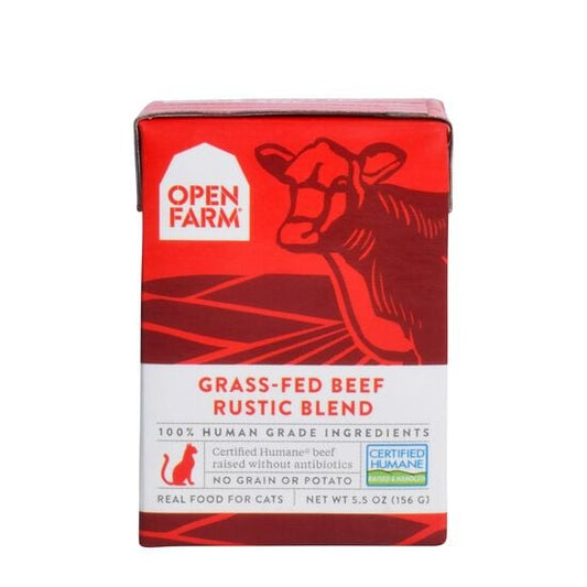 Open Farm - Nourriture Humide Au Boeuf Pour Chat - 5.5oz