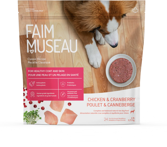 Faim Museau - Poulet Canneberge - 6lb