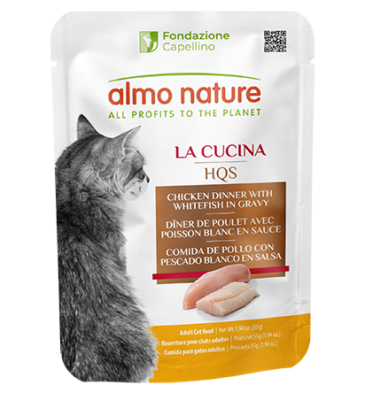Almo Nature - La Cuccina Poulet & Poisson Chat - 55gr