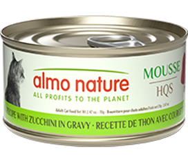 Almo Nature - HQS Chat Mousse Thon Et Courge En Sauce - 70g