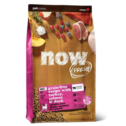 Petcurean - Now Fresh - Dinde Saumon Canard - Chat Adulte