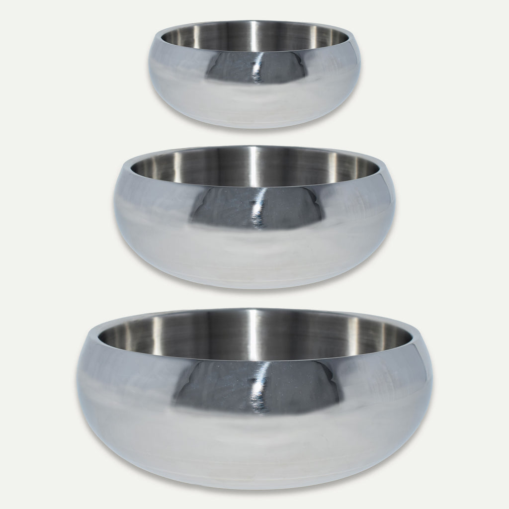 GOO-EEZ - Bol A Double Paroi Acier Inoxydable