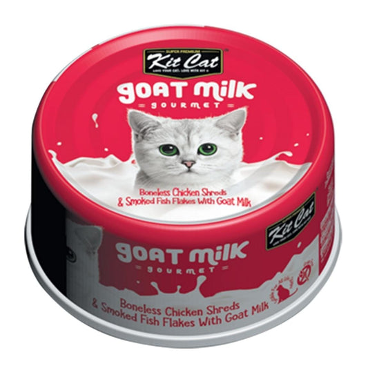 Kit Cat - Goat Milk - Poulet & Poisson Fumé